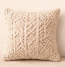 Oat Cable Cushion